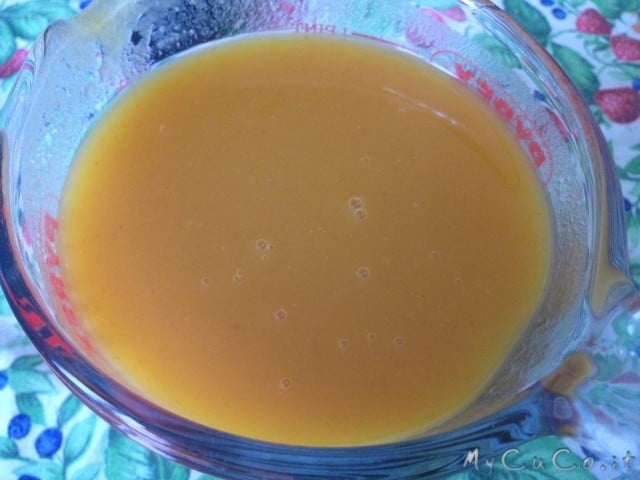 Zuppa di carote e scalogno