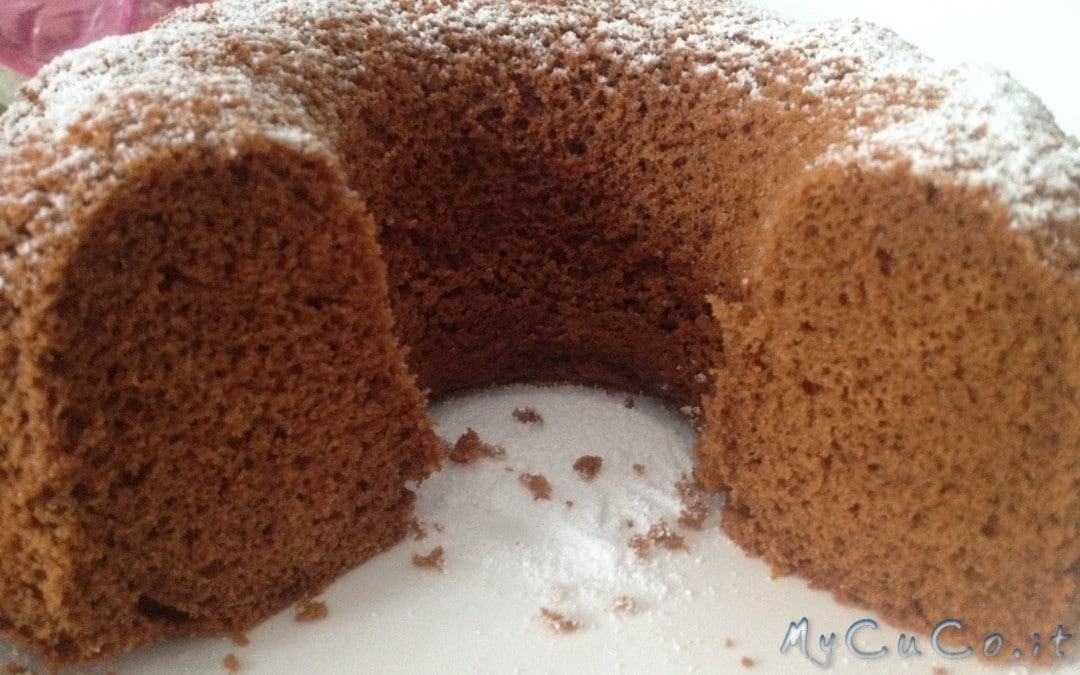 Mini chiffon cake al cacao