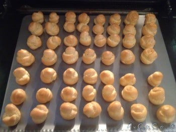 Bignè appena sfornate