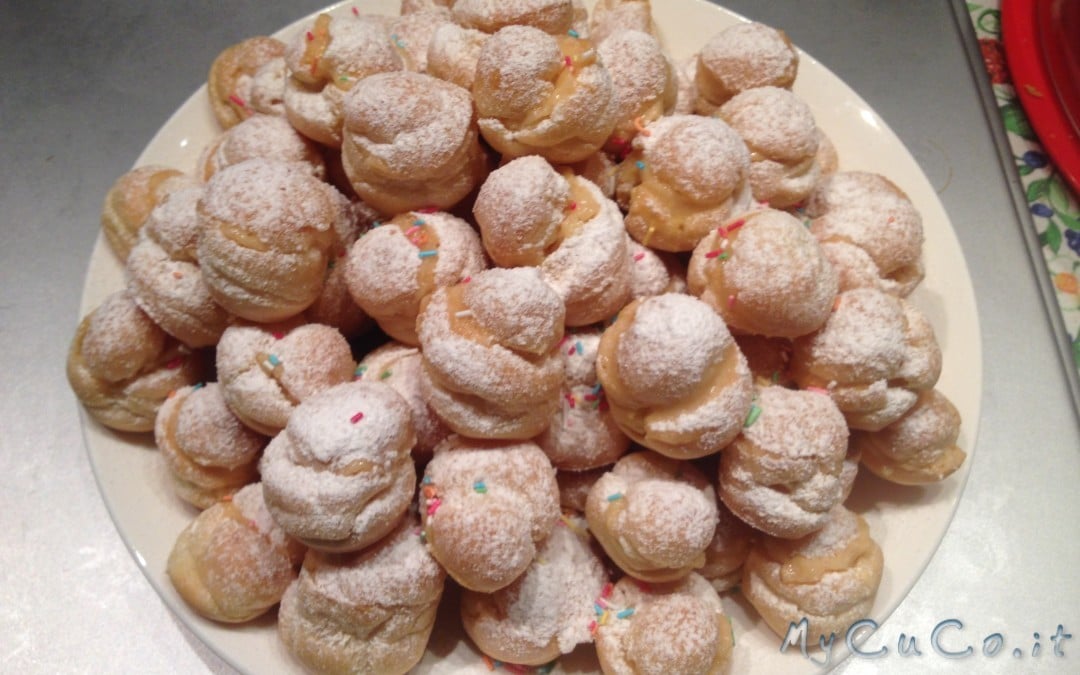 Pasta per bignè e zeppole col Cuisine Companion, pasta choux