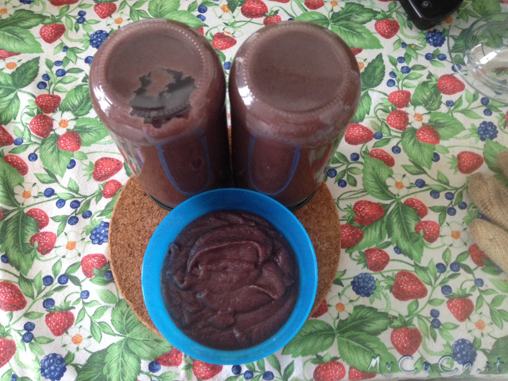 Barattoli di marmellata di Aziki col Cuisine Companion