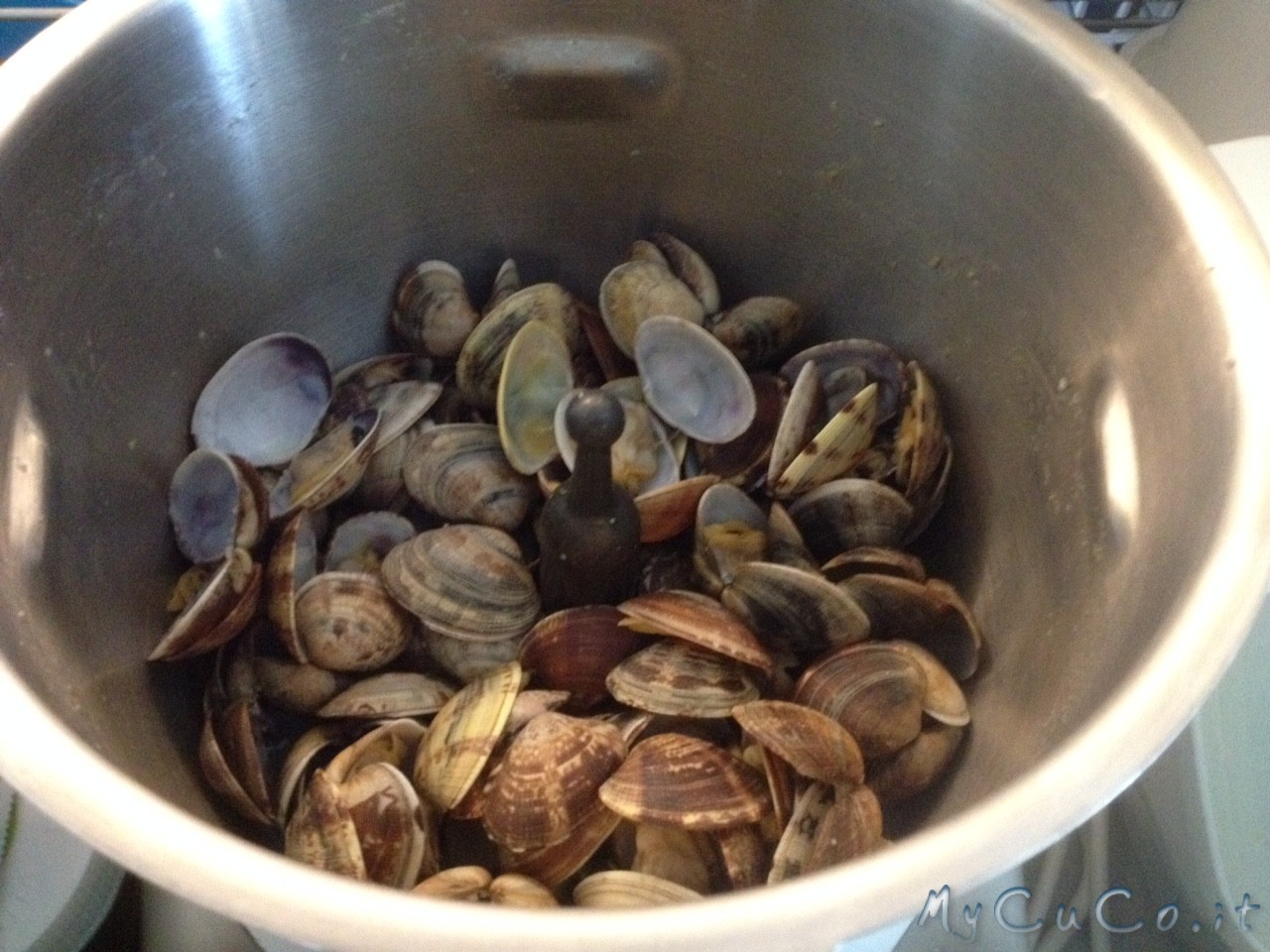 Vongole cotte nel Cuisine Companion