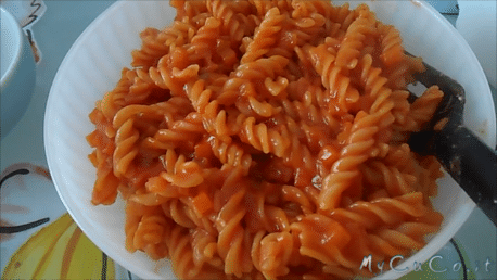 Pasta risottata al sugo