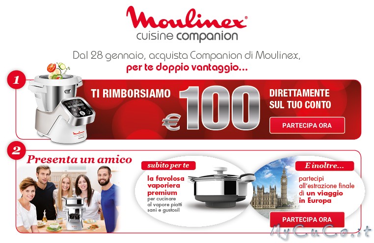 Ecco i dettagli della nuova promo Moulinex