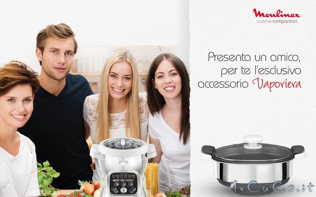 Nuova promo della Moulinex per chi ha e chi acquista il Cuisine Companion