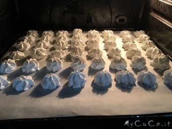 Meringhe in forno