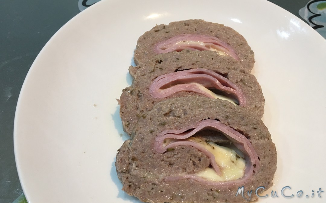 Polpettone semplice e farcito al vapore con Cuisine Companion