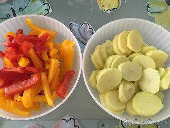 Patate e peperoni