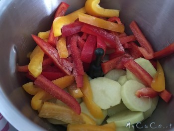 Patate e peperoni