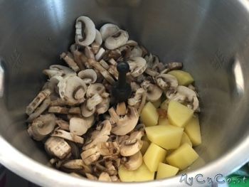 Patate e funghi