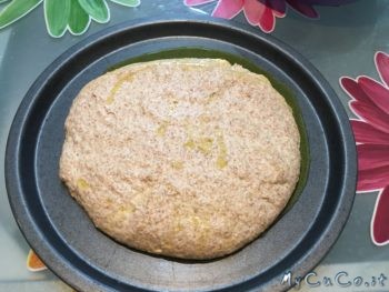 Impasto nella teglia