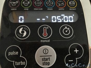 Riposo per 5 minuti