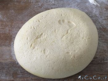 Impasto per panini hotdog