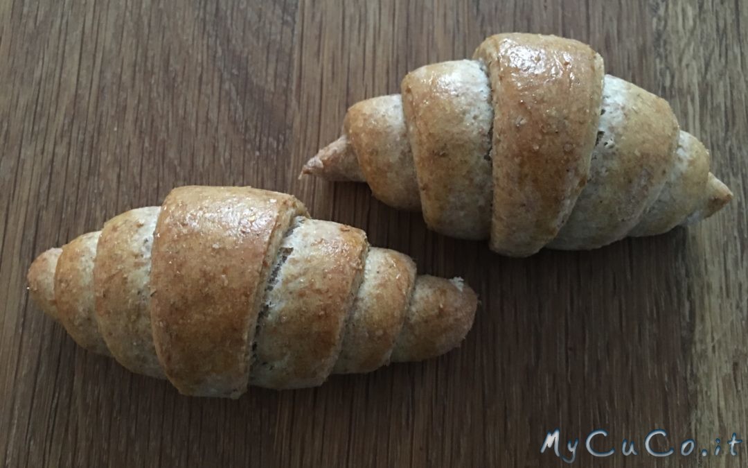 Cornetti salati senza lievitazione, esperimento 1