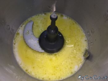 Latte di soia e olio evo
