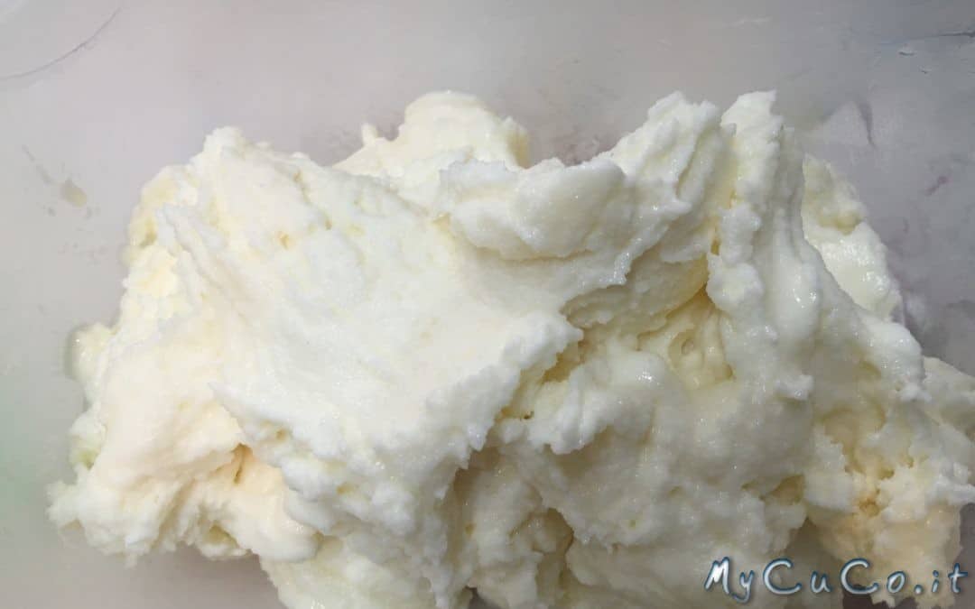 Gelato fiordilatte aromatizzato alla vaniglia