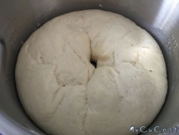 Impasto dei frati a fine prima lievitazione