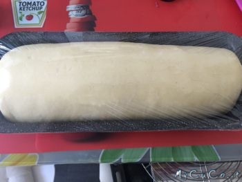 impasto del pan bauletto lievitato