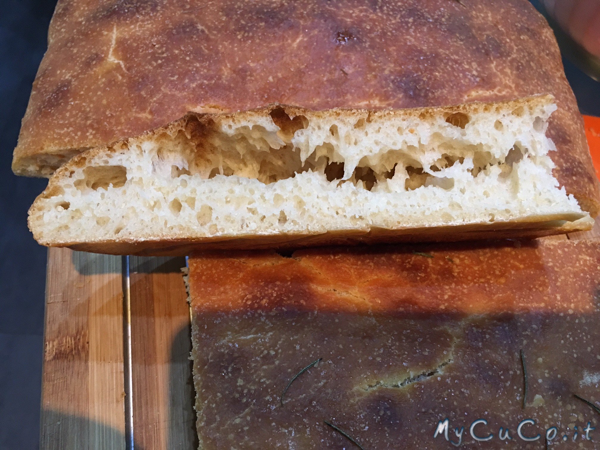 Focaccia al farro