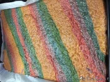 Pasta biscotto appena sfornata