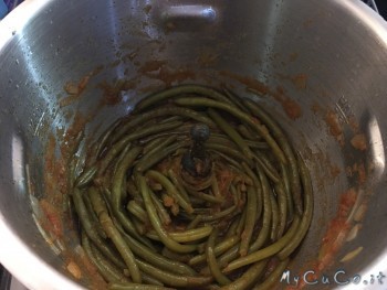 fagiolini cotti in umido