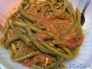 fagiolini in umido
