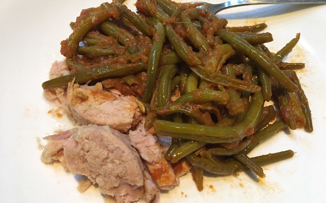 Fagiolini in umido con I-Companion e Cuisine Companion