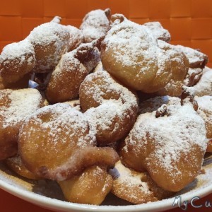 frittelle di carnevale con il cuco