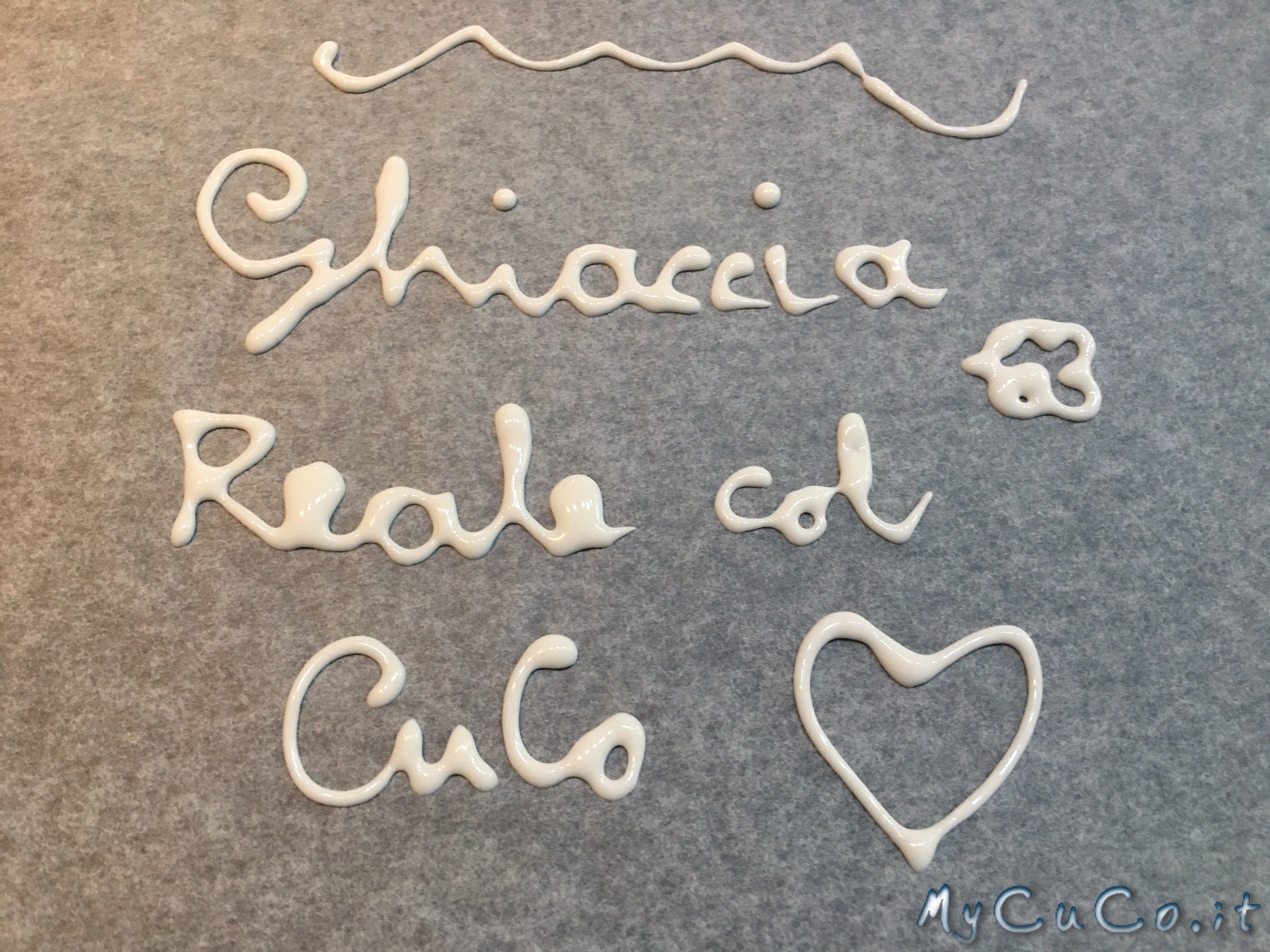 Ghiaccia reale con CuCo Moulinex