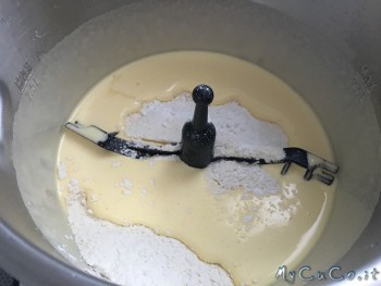 MyCuCo, torta di mele al vapore, farina e lievito