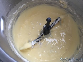 MyCuCo, torta di mele al vapore, farina e lievito incorporati
