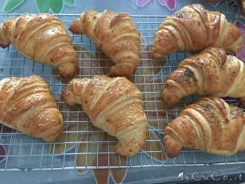 Cornetti semi-sfogliati salati, My CuCo