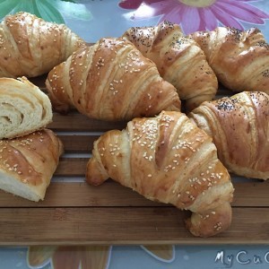 Cornetti semi-sfogliati salati, My CuCo