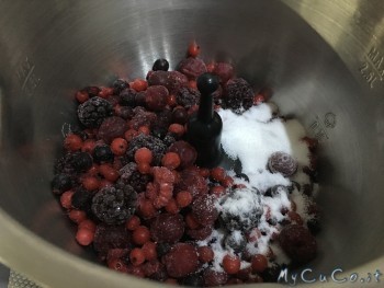 Sorbetto ai frutti di bosco veloce, My CuCo