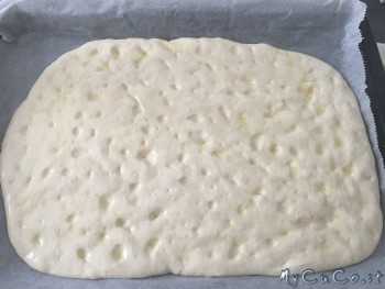 Focaccia veloce con manitoba, My CuCo