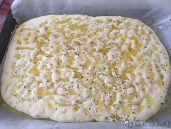 Focaccia veloce con manitoba, My CuCo