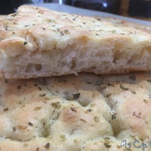 Focaccia veloce con manitoba, My CuCo