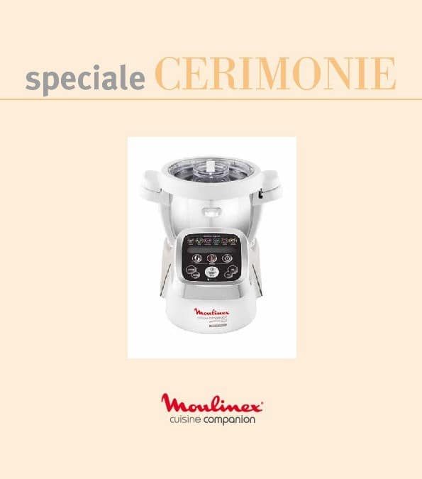 Nuovo ricettario per Cuisine e i-Companion Moulinex: Speciale Cerimonie