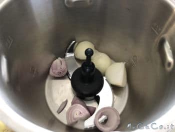 Vellutata carote, patate, cipolla e scalogno col CuCo - mycuco.it