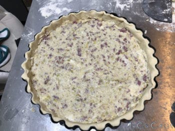 Torta rustica salsiccia, porri e ricotta col cuco - mycuco.it