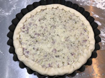 Torta rustica salsiccia, porri e ricotta col cuco - mycuco.it