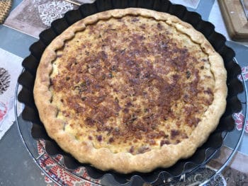 Torta rustica salsiccia, porri e ricotta col cuco - mycuco.it