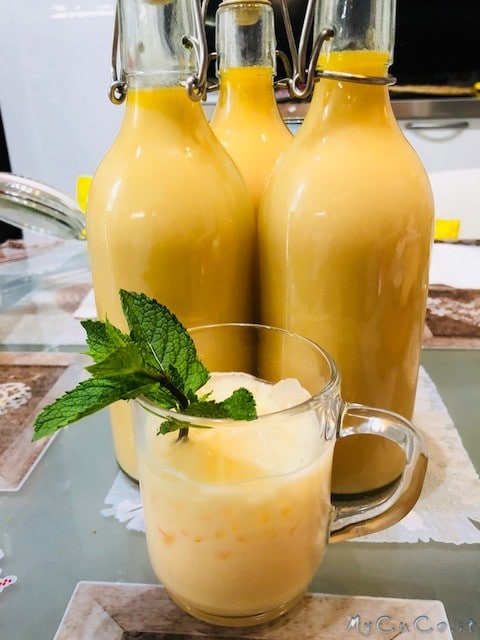 Crema di meloncello con il Companion Moulinex