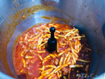 Trofie risottate con sugo alla salsiccia - mycuco.it