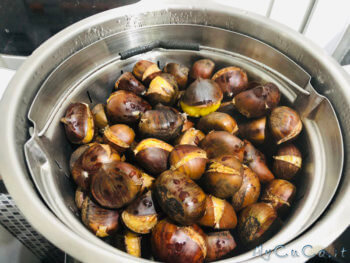 Castagne o Marroni al vapore col CuCo - mycuco,it