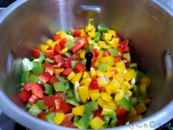 Bulgur con verdure