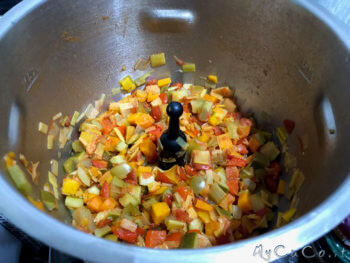 Bulgur con verdure