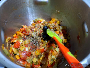 Bulgur con verdure