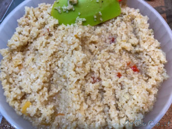 Bulgur con verdure