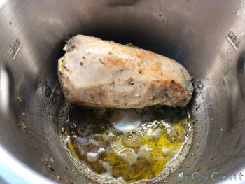 Fesa di tacchino sous vide con il cuco